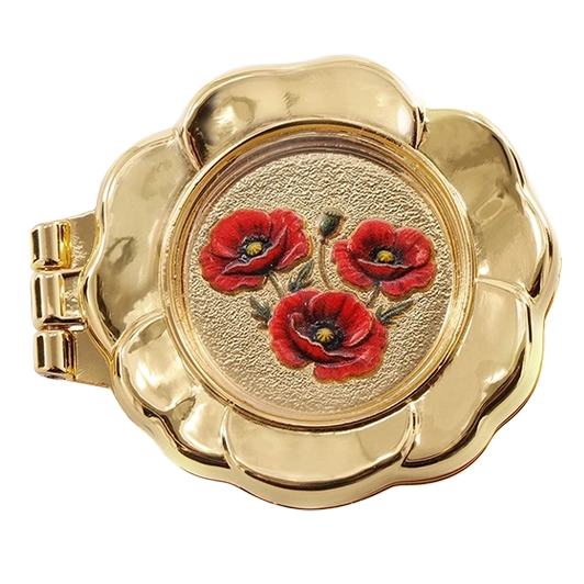 Forever Remembrance Coin Locket Brooch Tile Image