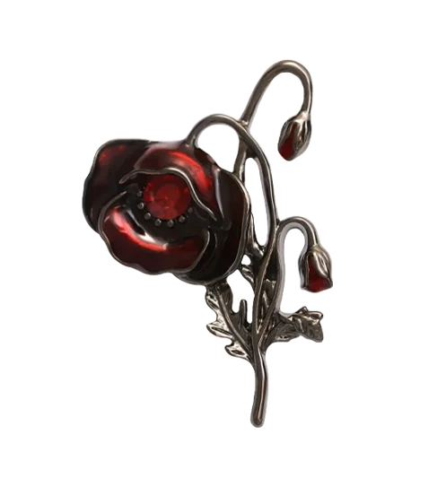 Grief Brooch Front