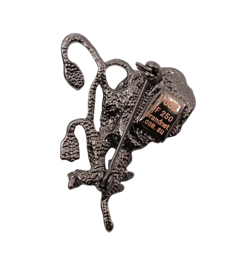 Grief Brooch Back
