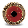Family of A Veteran Poppy badge