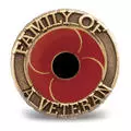 Family of A Veteran Poppy badge