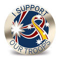 I Support Our Troops Badge