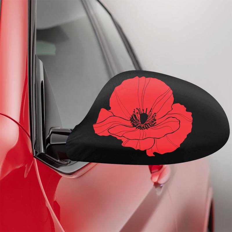 Contact Gear Fabric Car Mirror Covers