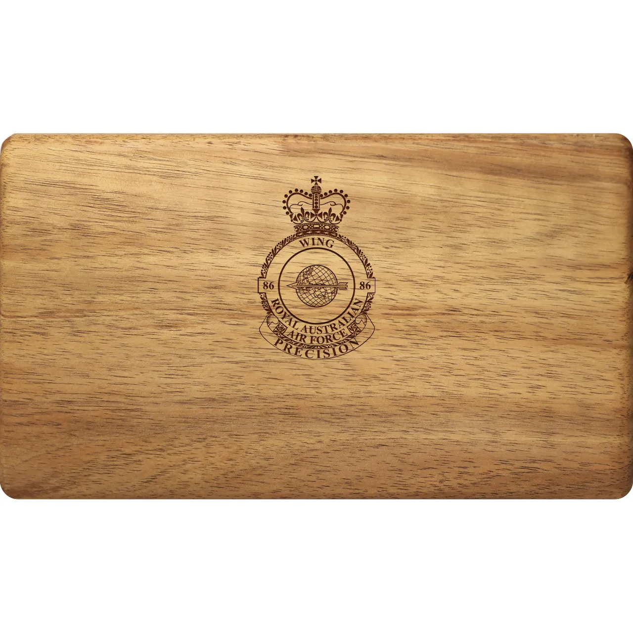 86 Name Box No 86 Wing (86WG) Tasmanian Blackwood Medal Display Box | Presentation ...